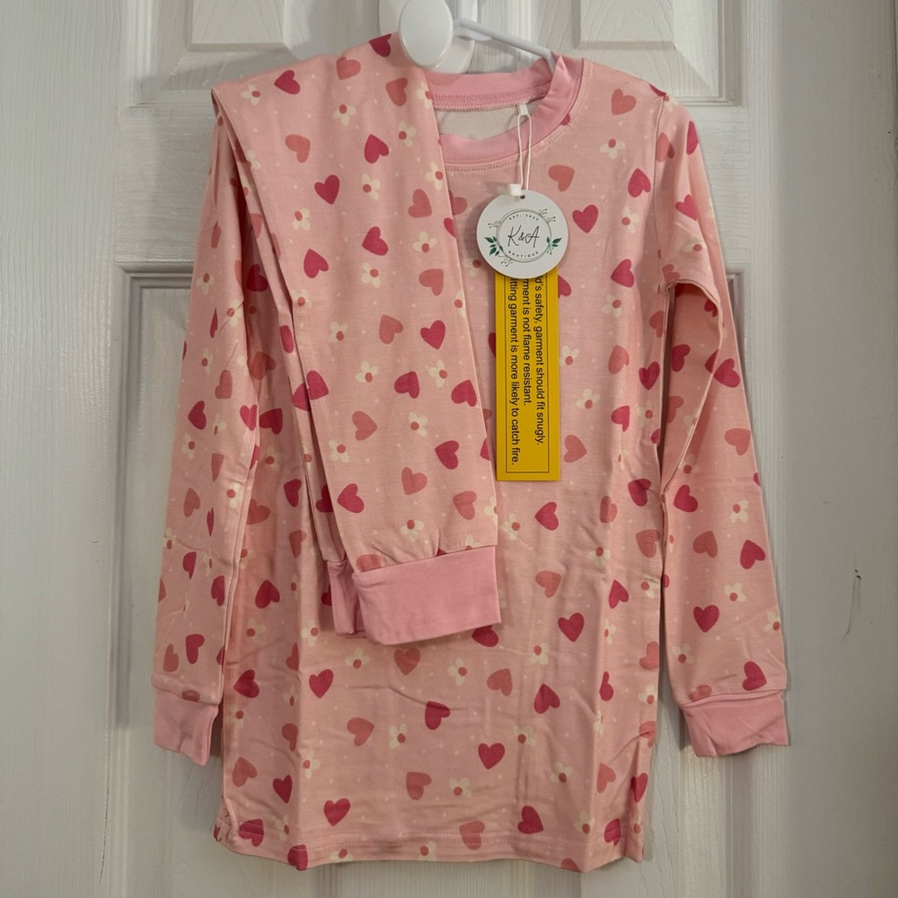 NWT K&A Bamboo Girl Pajamas